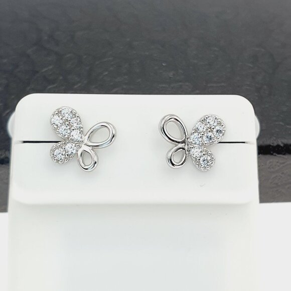 "925 sterling silver luxury CZ earrings for women/girls, Best forRJUS2216 - Picture 7 of 11